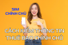 Hướng dẫn tra cứu thuê bao SIM chính chủ tất cả nhà mạng