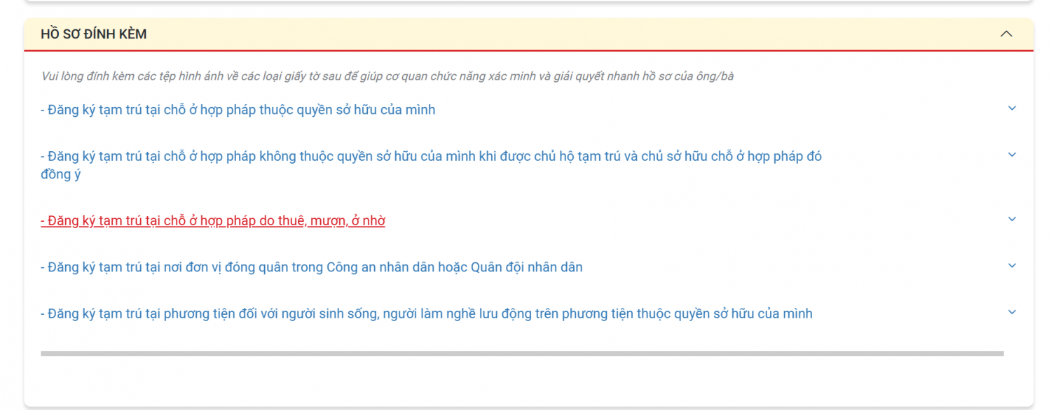 Hồ sơ đính kèm